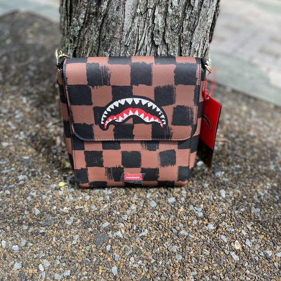 Sprayground Bags Sprayground Sharks In Paris Vanquish Large Sling